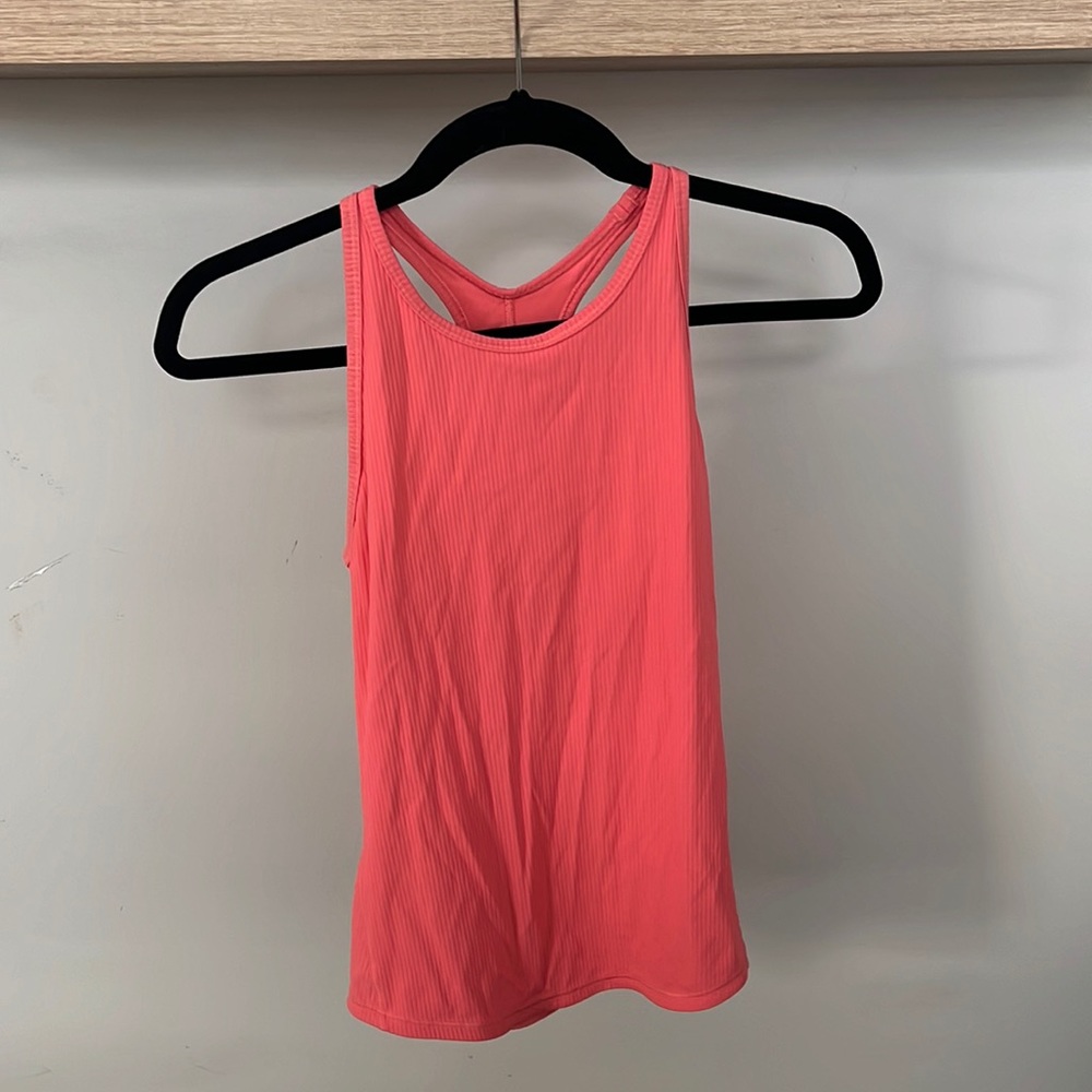 Lulu lemon tank top in hot pink